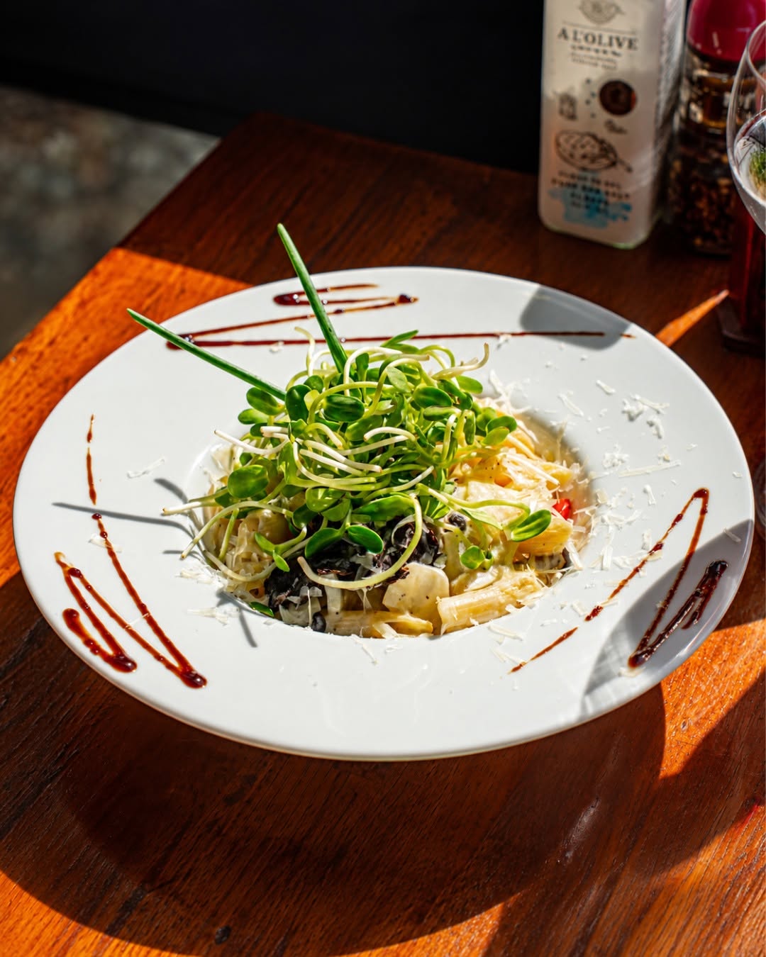 Pasta served at EAT